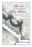 Christmas Banister Invitation