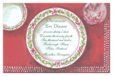 Christmas China Invitation