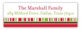 Christmas Cookie Jar Address Label