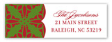 Christmas Elegance Address Label