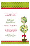 Christmas Topiary Invitation