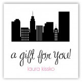 City Scene Gift Tag