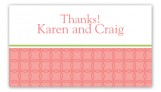 Coral Trellis Calling Card