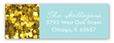 Engagement Glitz Address Label