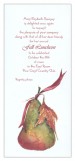 Fall Pear Invitation