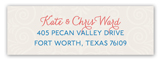 Fiesta Couple Address Label