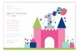 First Birthday Castle Invitation