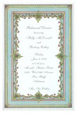 Floral Border Invitation