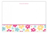 Floral Undies Flat Note Card