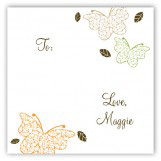 Fluttering Leaves Gift Tag