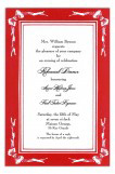 Four Little Bows Invitation