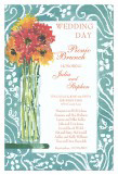 Gerbers in Glass Invitation