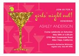 Girls Night Glitz Invitation