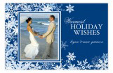 Glistening Wishes Photo Card
