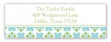 Green Bee Address Label