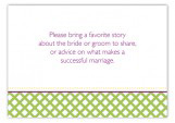 Green Garden Trellis Enclosure Card