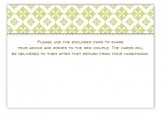 Green Pure Pattern Enclosure Card