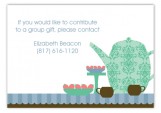 Green Sip and See Tea Enclosure Card