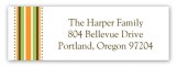 Harvest Banner Address Label