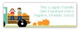 Harvest Hayride Address Label