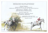 Horse Derby Invitation