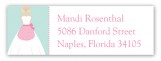 Kiss the Blond Cook Address Label