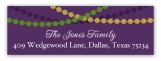 Let the Good Times Roll Address Label