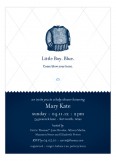 Little Boy Blue Shower Invitation