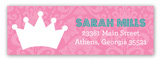 Little Princess Onesie Address Label