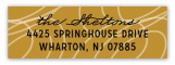 Merry and Bright Address Label