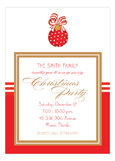 Merry Christmas Ornament Invitation