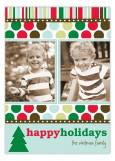 Modern Holiday Photo Card