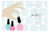 Nail Polish Prep Invitation