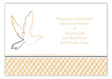 Neutral Dove Enclosure Card