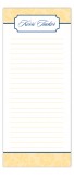 Neutral Yellow Notepad