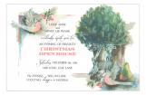 Winter Doves Holiday Party Invitation