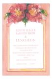 Double Peony Formal Party Invitation