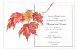 Sugar Maple Fall Party Invitation