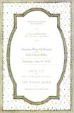 Pewter Frame Invitation