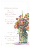 Jar of Fall Brights Mason Jar Invitation