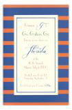 Blue and Orange Invitation