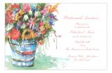 Blue Bucket Bridesmaids Luncheon Invitation