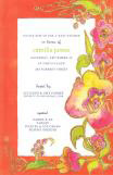 Tangerine Poppies Fiesta Invitation