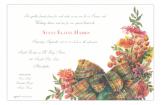 Sage Plaid Bow Formal Party Invitation