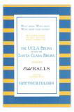 Blue and Gold Invitation