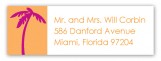 Orange Coastal Couple Address Label