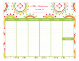 Ornate Wreaths Custom Calendar Pads