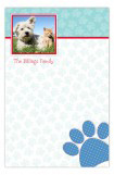 Paw Print Photo Notepad