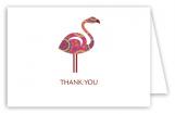 Tribal Flamingo Thank You Card