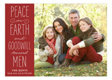 Peace on Earth Photo Card